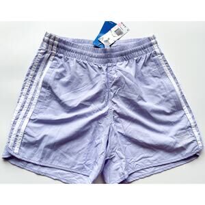 NWT Adidas Men's Sprinter Shorts in Lavender and White Size Small